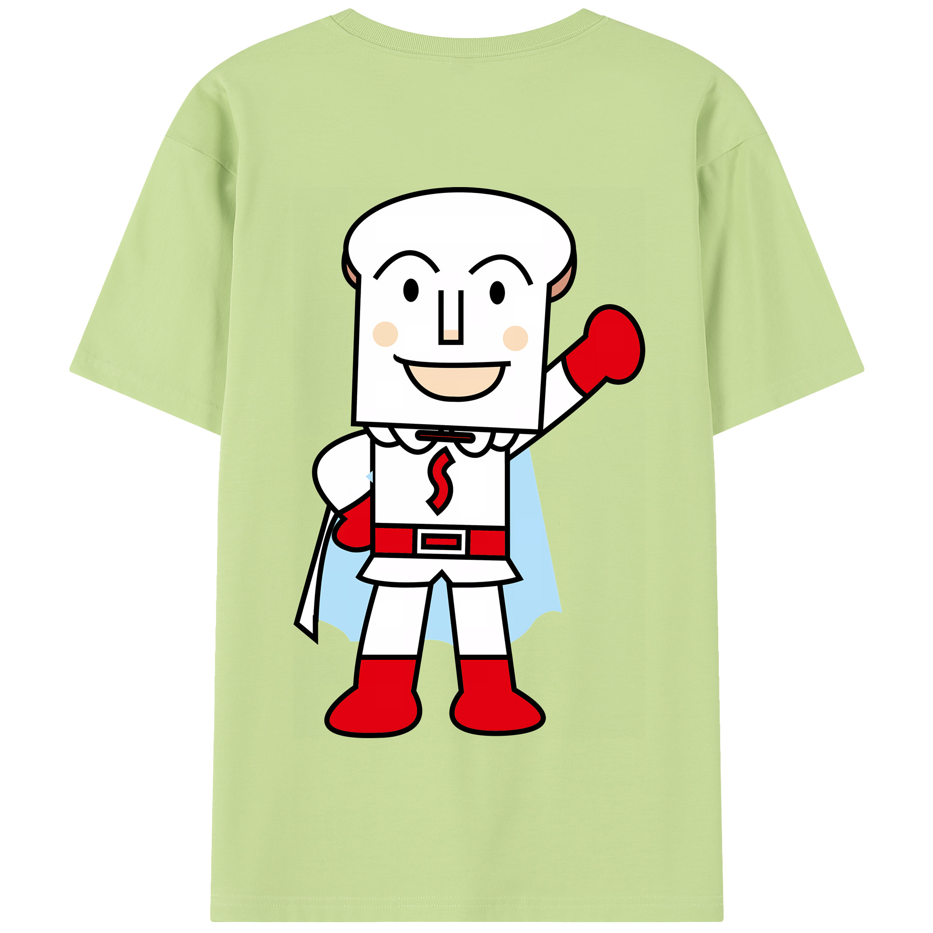 （画像用） アンパンマン Anpanman 綿100％半袖Tシャツ（背面プリント）